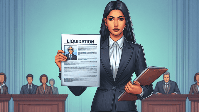 annonce legale liquidation